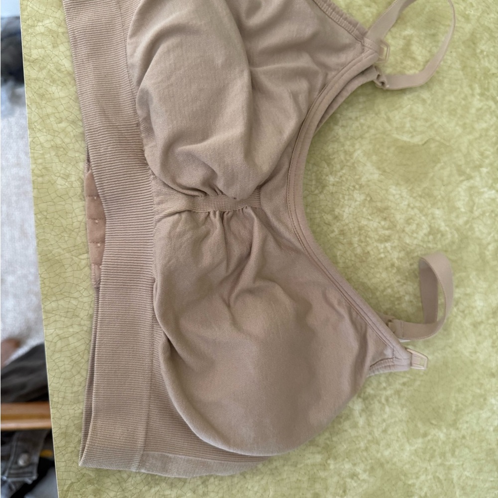 Tan Maternity Bra